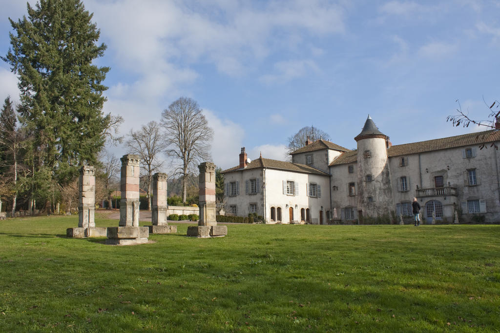 Chateau De Chantelauze Olliergues Dış mekan fotoğraf