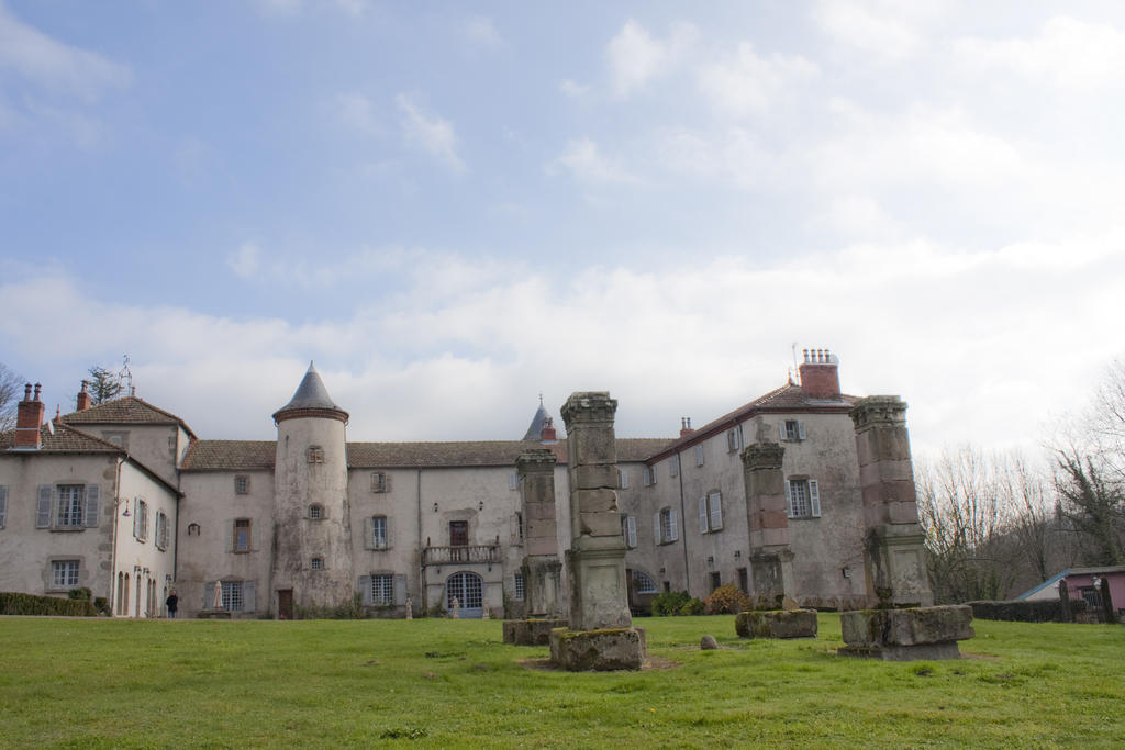 Chateau De Chantelauze Olliergues Dış mekan fotoğraf